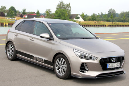 FRONT SPLITTER V.1 suitable for Hyundai I30 MK3 HATCHBACK