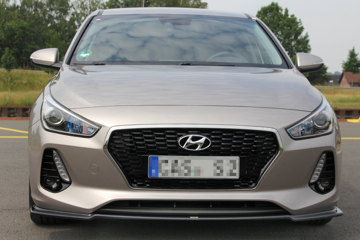 FRONT SPLITTER V.1 suitable for Hyundai I30 MK3 HATCHBACK