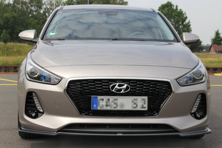 FRONT SPLITTER V.1 suitable for Hyundai I30 MK3 HATCHBACK
