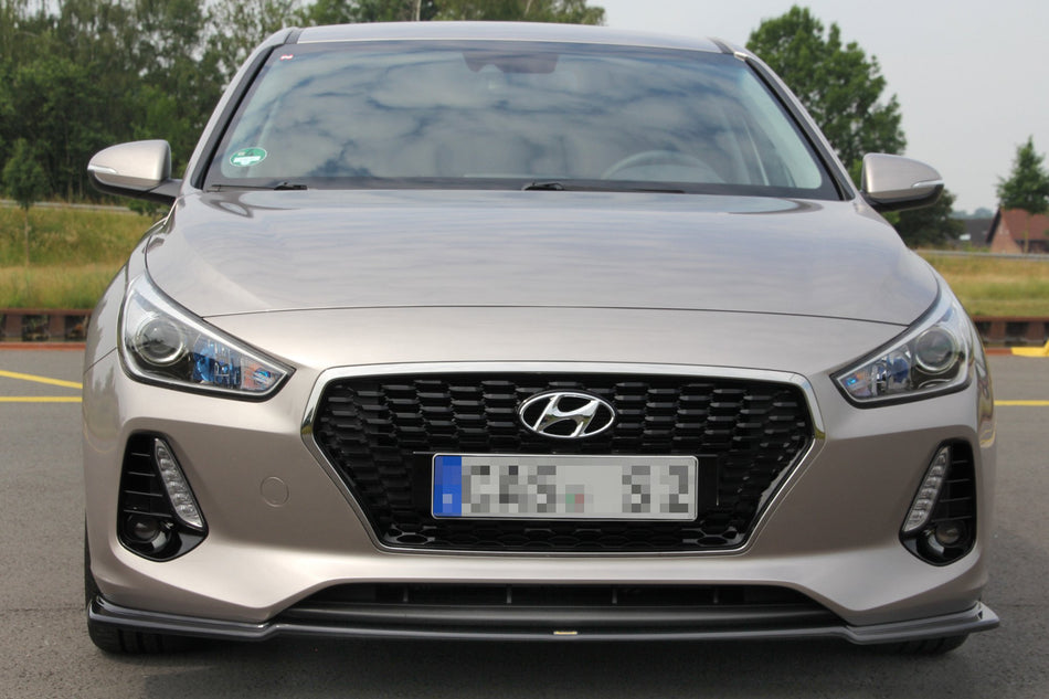 FRONT SPLITTER V.1 suitable for Hyundai I30 MK3 HATCHBACK