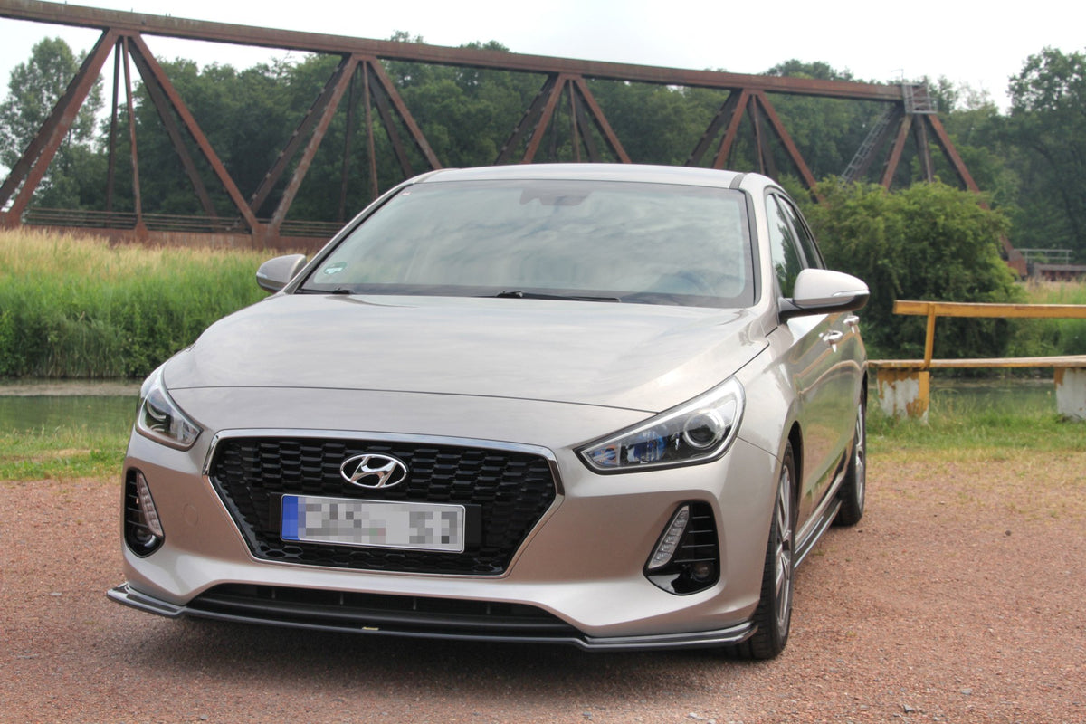 FRONT SPLITTER V.1 suitable for Hyundai I30 MK3 HATCHBACK