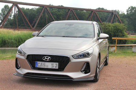 FRONT SPLITTER V.1 suitable for Hyundai I30 MK3 HATCHBACK