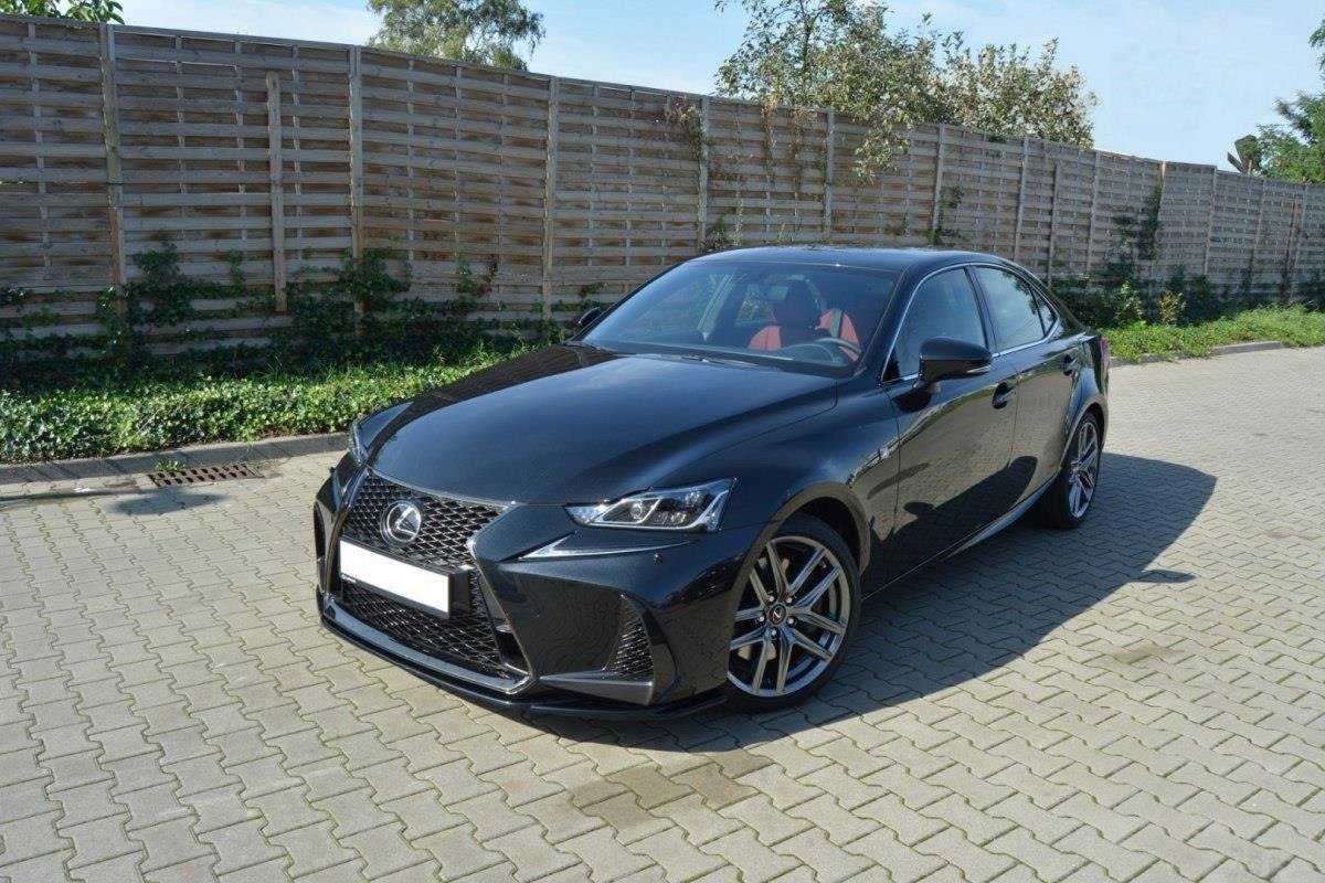FRONT SPLITTER V.1 suitable for Lexus IS Mk3 Facelift F-Sport