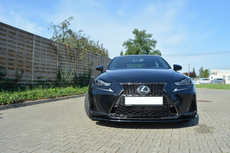 FRONT SPLITTER V.1 suitable for Lexus IS Mk3 Facelift F-Sport