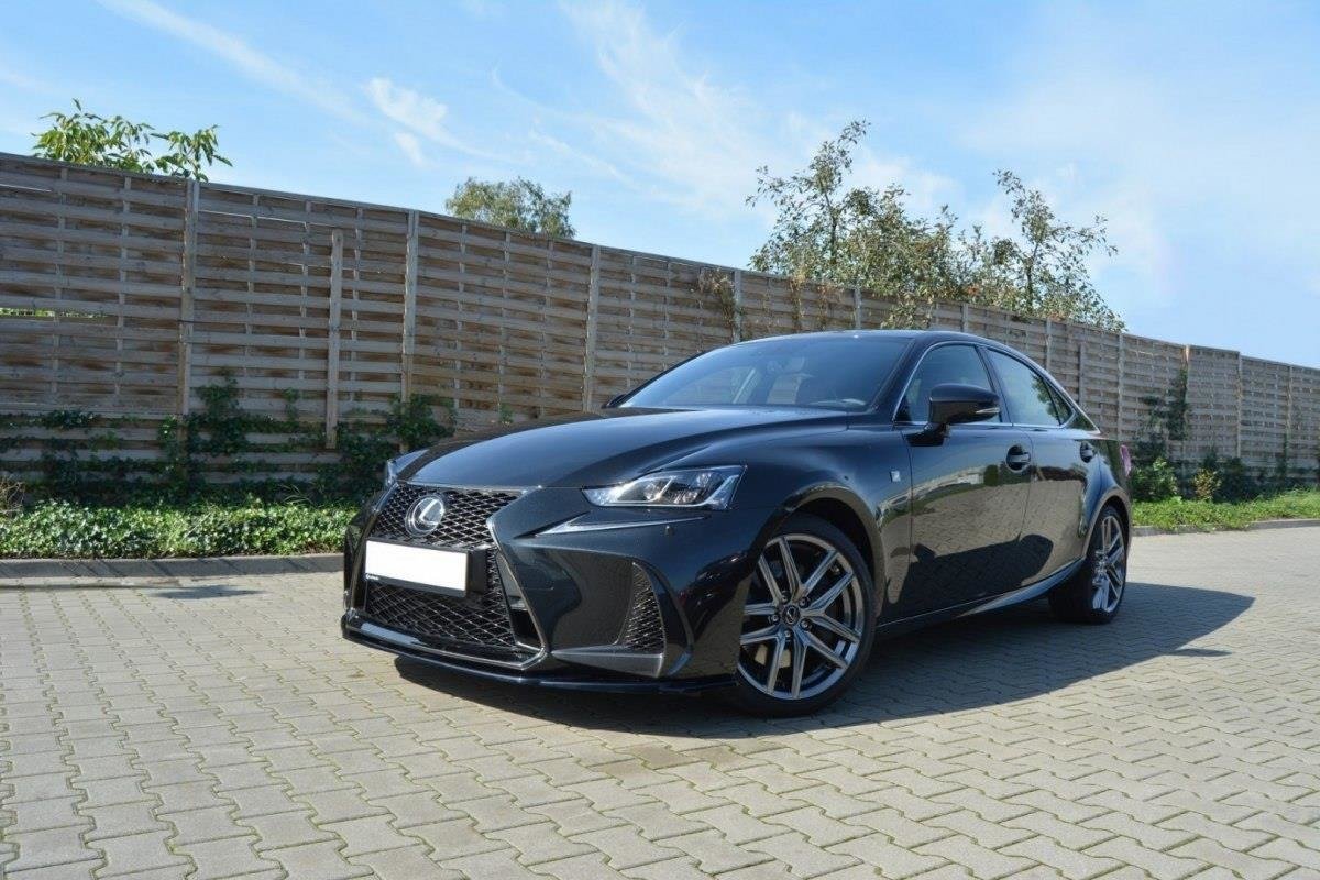 FRONT SPLITTER V.1 suitable for Lexus IS Mk3 Facelift F-Sport