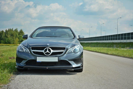 FRONT SPLITTER V.1 suitable for Mercedes - Benz E Coupe / Cabrio C207 Facelift / A207 Facelit