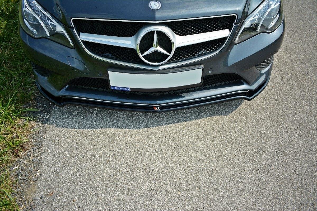 FRONT SPLITTER V.1 suitable for Mercedes - Benz E Coupe / Cabrio C207 Facelift / A207 Facelit