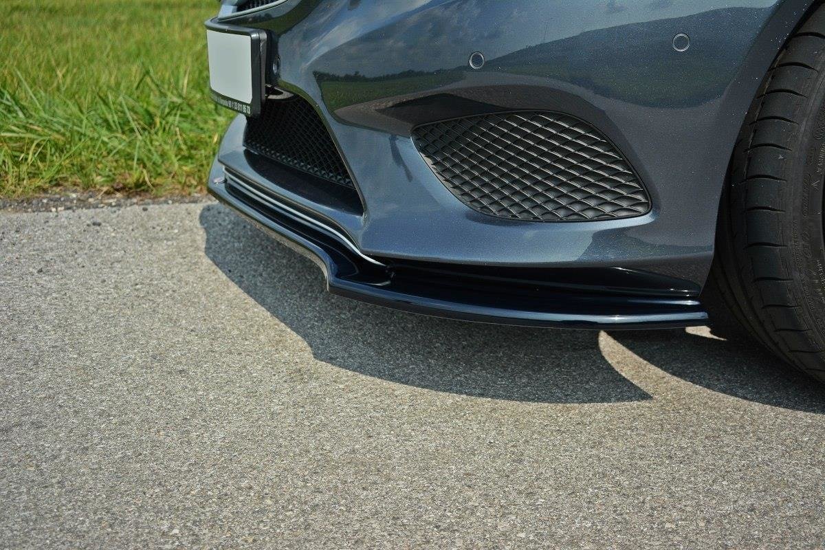 FRONT SPLITTER V.1 suitable for Mercedes - Benz E Coupe / Cabrio C207 Facelift / A207 Facelit