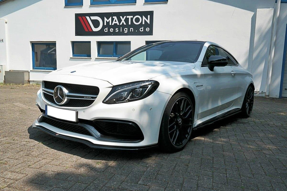 FRONT SPLITTER V.1 suitable for Mercedes C-class C205 63AMG Coupe