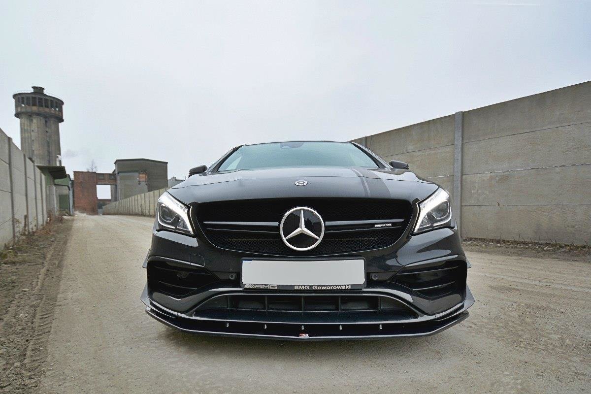 FRONT SPLITTER V.1 suitable for Mercedes CLA A45 AMG C117 Facelift