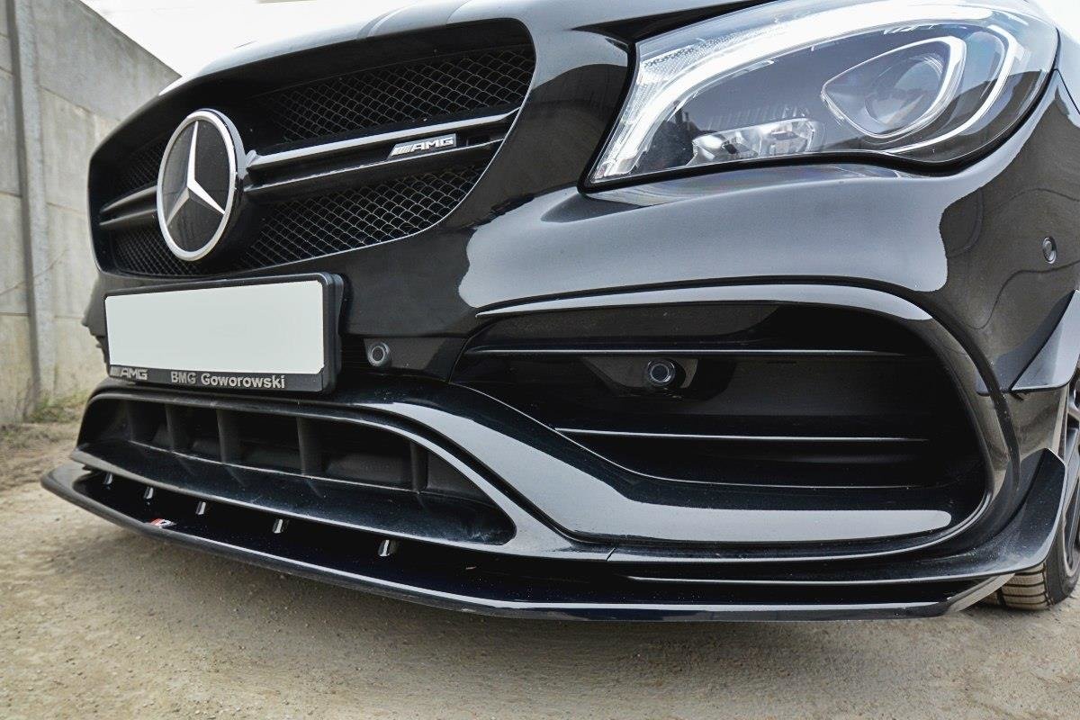 FRONT SPLITTER V.1 suitable for Mercedes CLA A45 AMG C117 Facelift