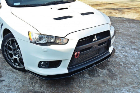 FRONT SPLITTER V.1 suitable for Mitsubishi Lancer Evo X