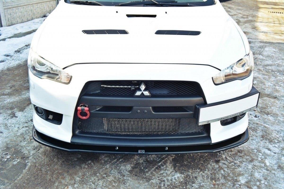 FRONT SPLITTER V.1 suitable for Mitsubishi Lancer Evo X