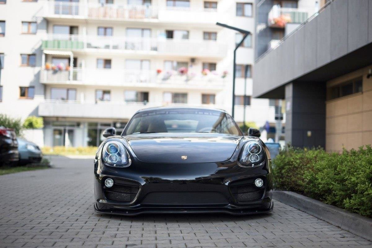 FRONT SPLITTER V.1 suitable for Porsche Cayman Mk2 981C