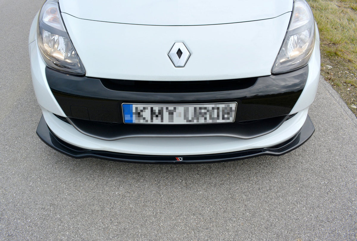 FRONT SPLITTER V.1 suitable for Renault CLIO MK3 RS FACELIFT