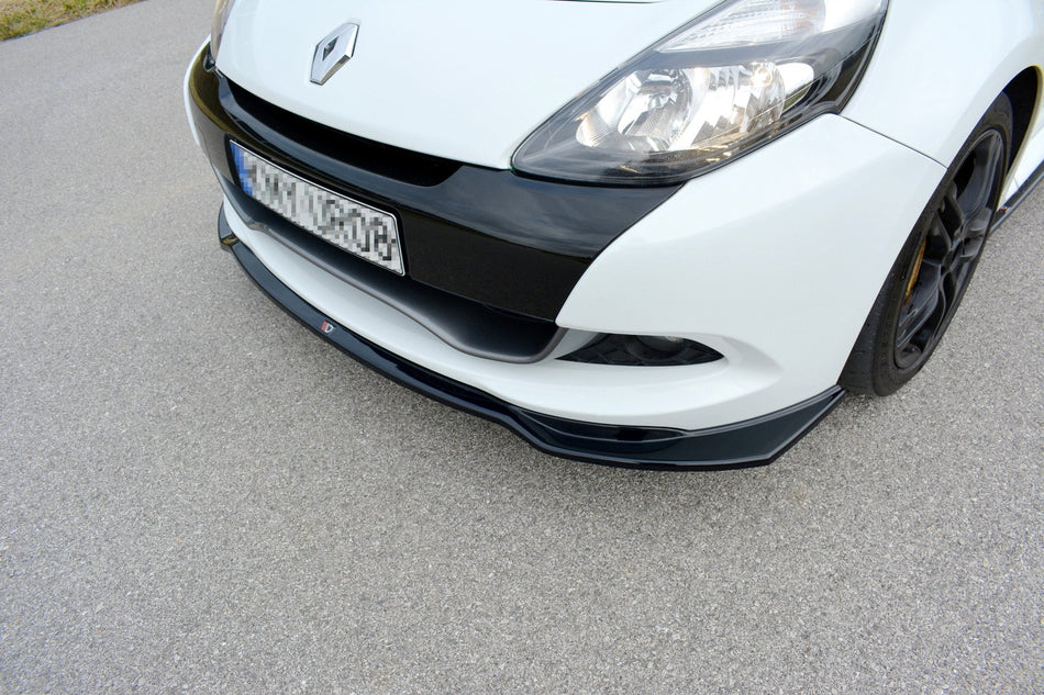 FRONT SPLITTER V.1 suitable for Renault CLIO MK3 RS FACELIFT