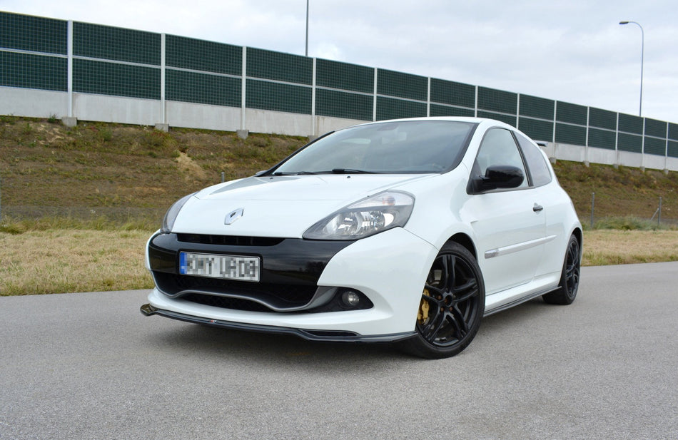FRONT SPLITTER V.1 suitable for Renault CLIO MK3 RS FACELIFT