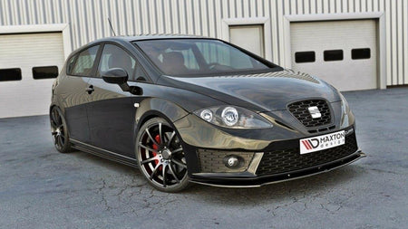 FRONT SPLITTER V.1 suitable for Seat LEON MK2 CUPRA FR (FACELIFT)