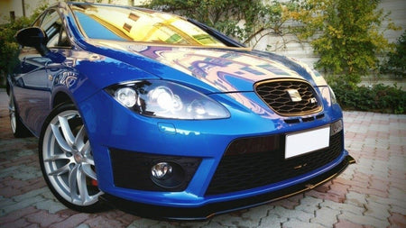 FRONT SPLITTER V.1 suitable for Seat LEON MK2 CUPRA FR (FACELIFT)