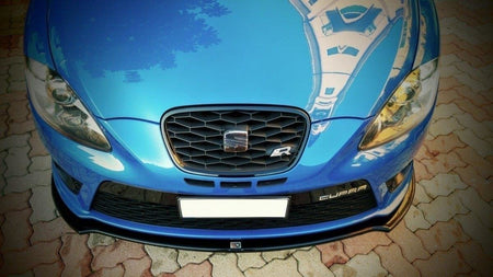FRONT SPLITTER V.1 suitable for Seat LEON MK2 CUPRA FR (FACELIFT)