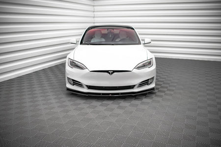 FRONT SPLITTER V.1 suitable for Tesla Model S Facelift