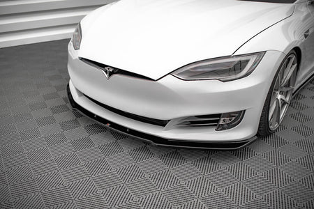 FRONT SPLITTER V.1 suitable for Tesla Model S Facelift