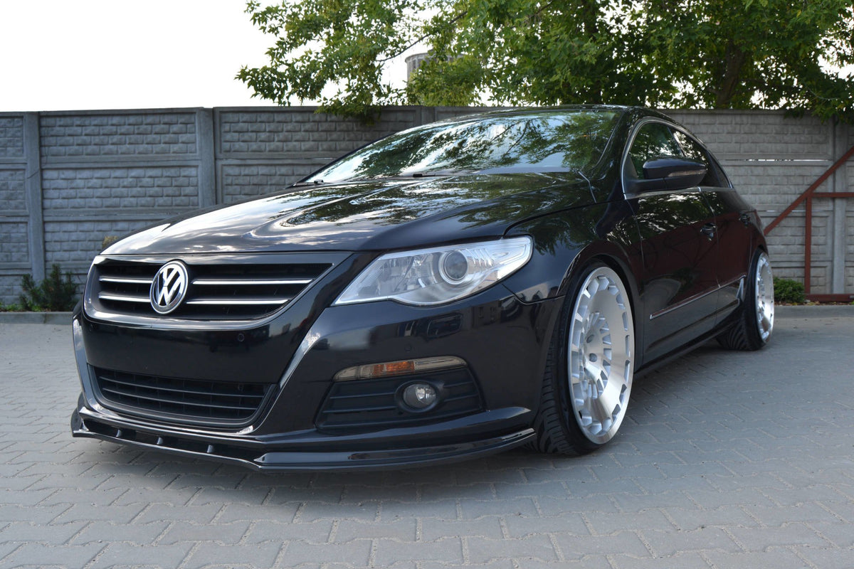FRONT SPLITTER V.1 suitable for VW PASSAT CC PREFACE MODEL, STANDARD BUMPER