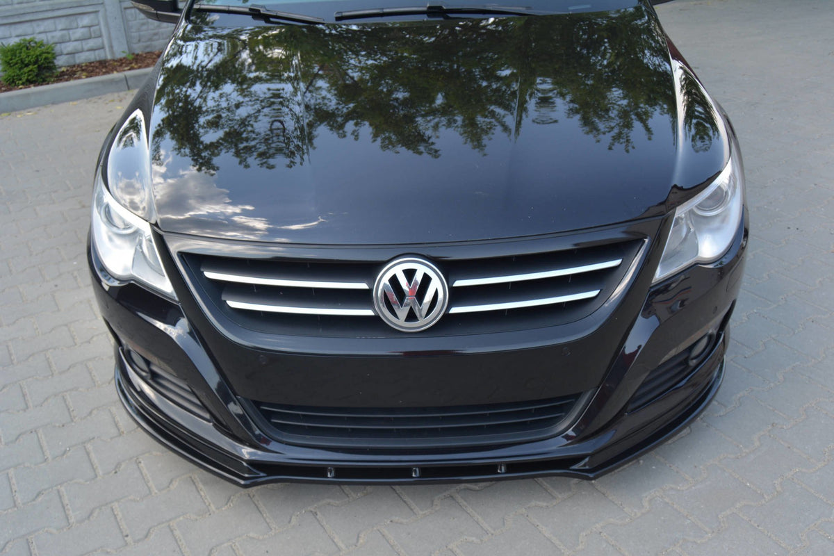 FRONT SPLITTER V.1 suitable for VW PASSAT CC PREFACE MODEL, STANDARD BUMPER