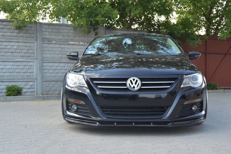 FRONT SPLITTER V.1 suitable for VW PASSAT CC PREFACE MODEL, STANDARD BUMPER