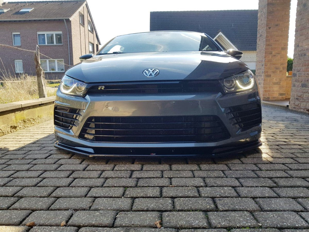 FRONT SPLITTER V.1 suitable for Volkswagen SCIROCCO MK.3 R FACELIFT
