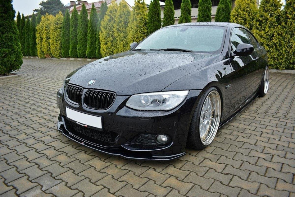 FRONT SPLITTER V.2 for suitable for BMW 3 E92 M-PACK FACELIFT