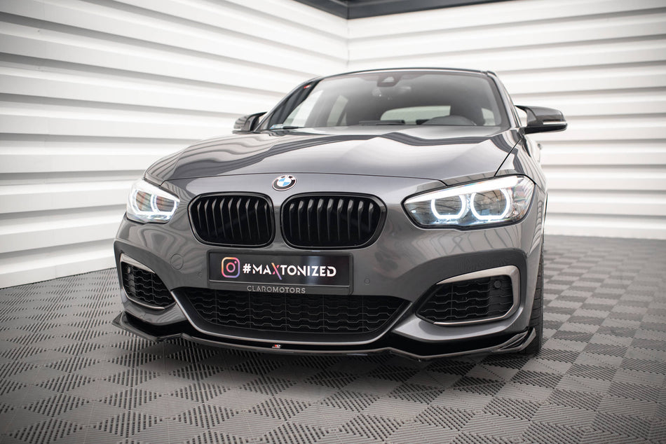 FRONT SPLITTER V.2 suitable for BMW 1 F20/F21 M-Power