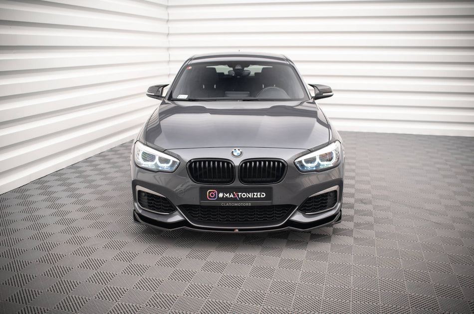 FRONT SPLITTER V.2 suitable for BMW 1 F20/F21 M-Power