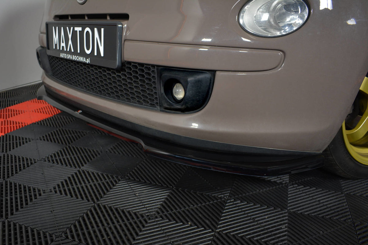 FRONT SPLITTER V.2 suitable for Fiat 500 HATCHBACK PREFACE