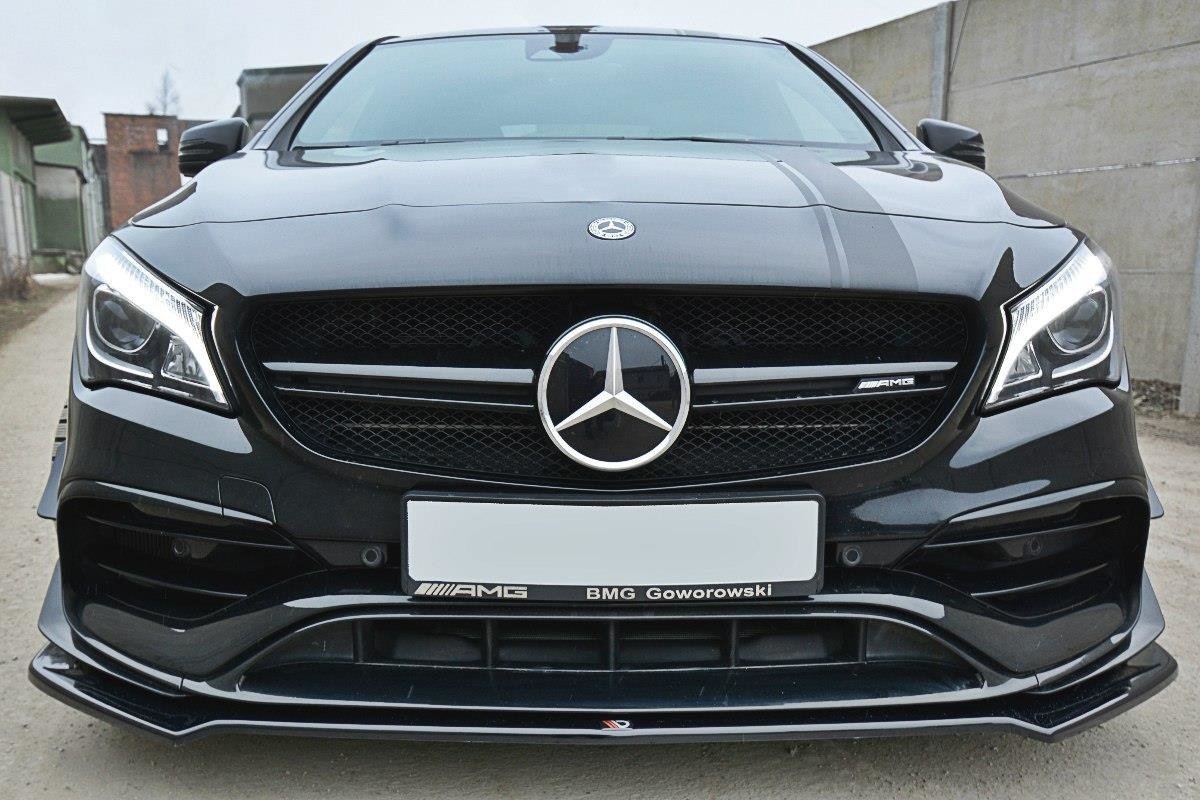 FRONT SPLITTER V.2 suitable for Mercedes CLA A45 AMG C117 Facelift