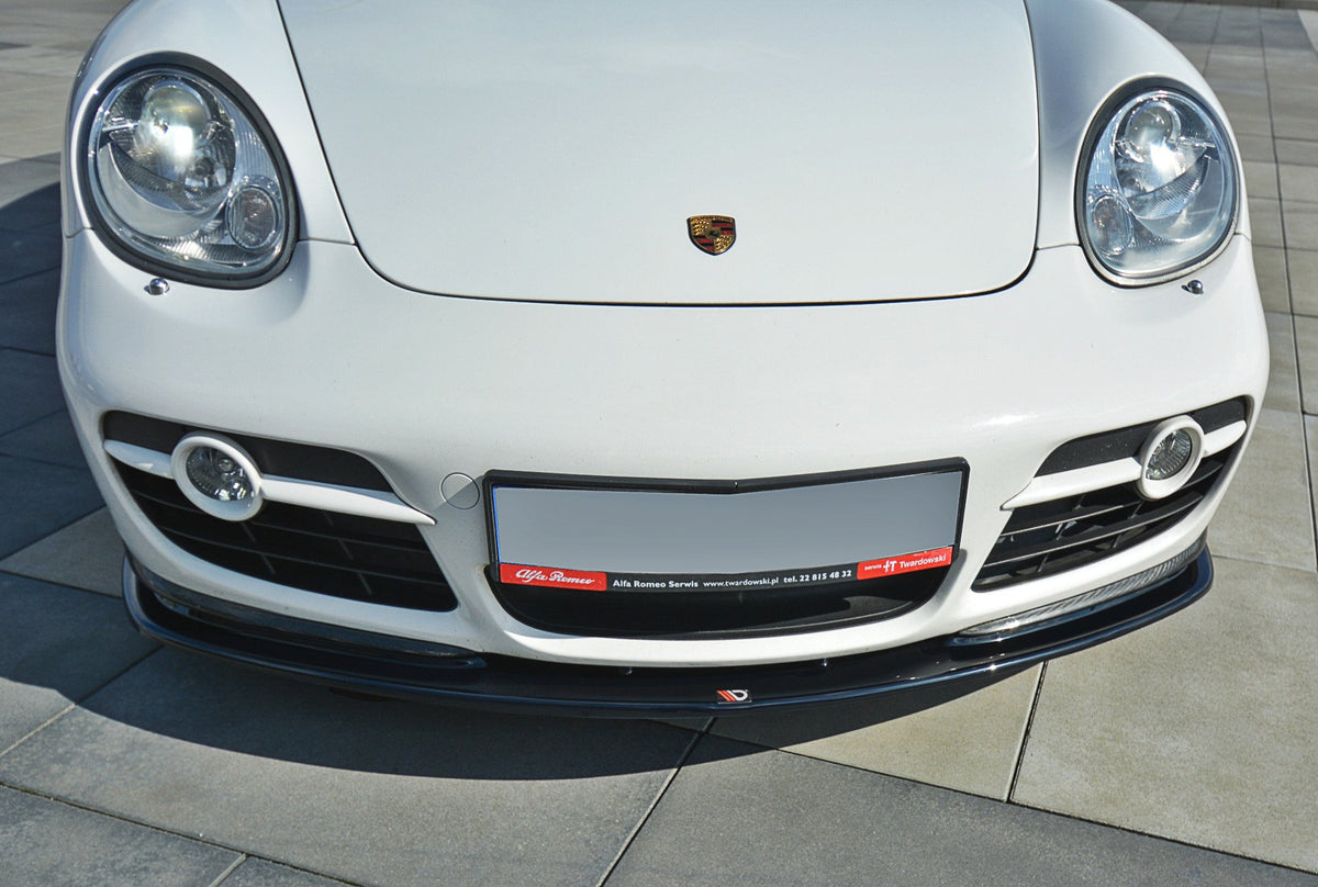 FRONT SPLITTER V.2 suitable for Porsche CAYMAN S 987C