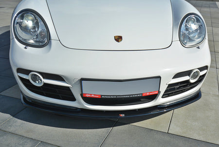 FRONT SPLITTER V.2 suitable for Porsche CAYMAN S 987C