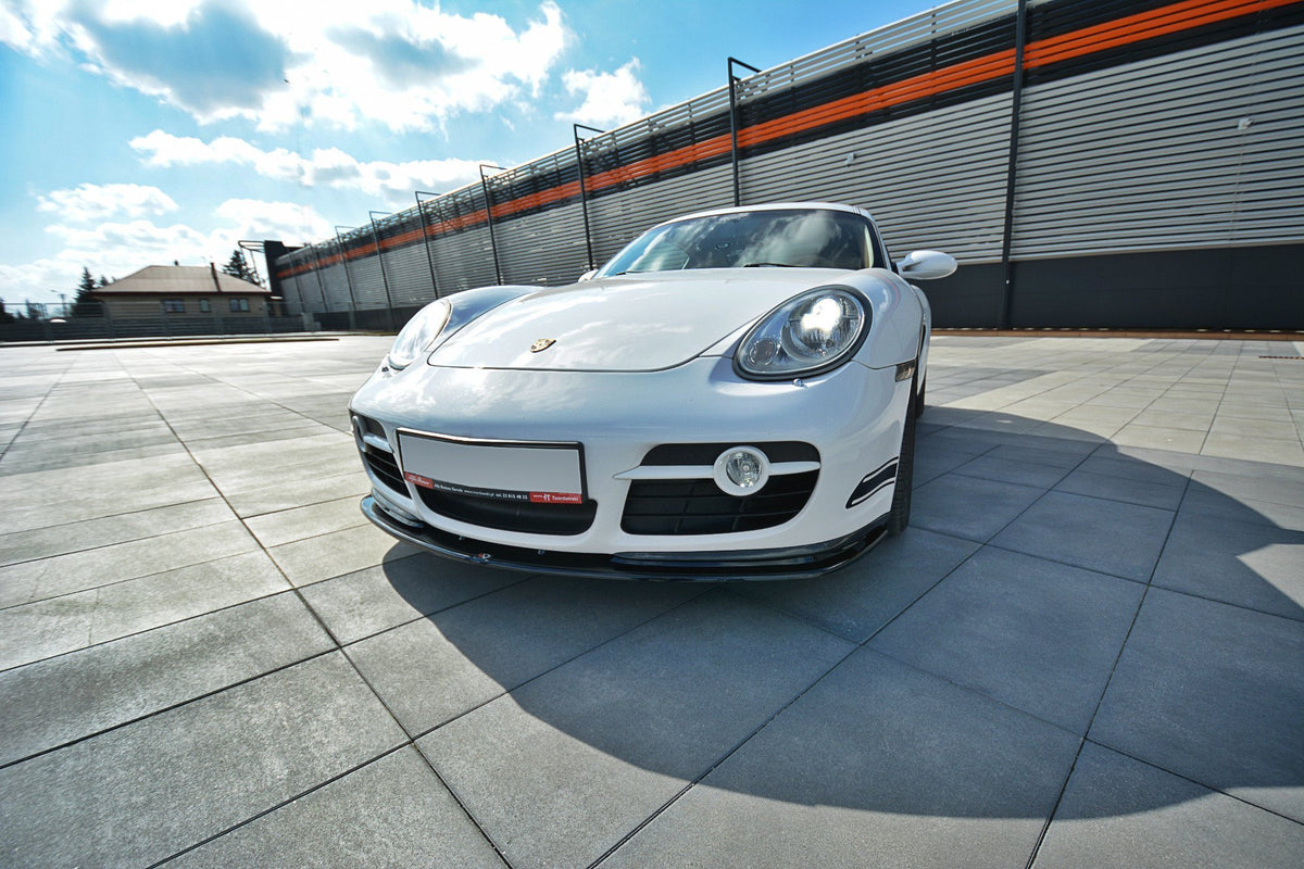 FRONT SPLITTER V.2 suitable for Porsche CAYMAN S 987C