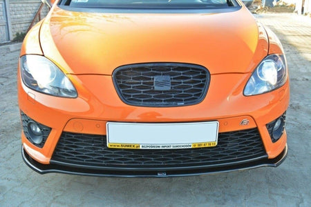 FRONT SPLITTER V.2 suitable for Seat LEON MK2 CUPRA / FR (FACELIFT)