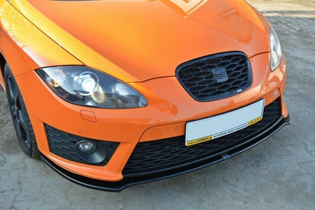 FRONT SPLITTER V.2 suitable for Seat LEON MK2 CUPRA / FR (FACELIFT)