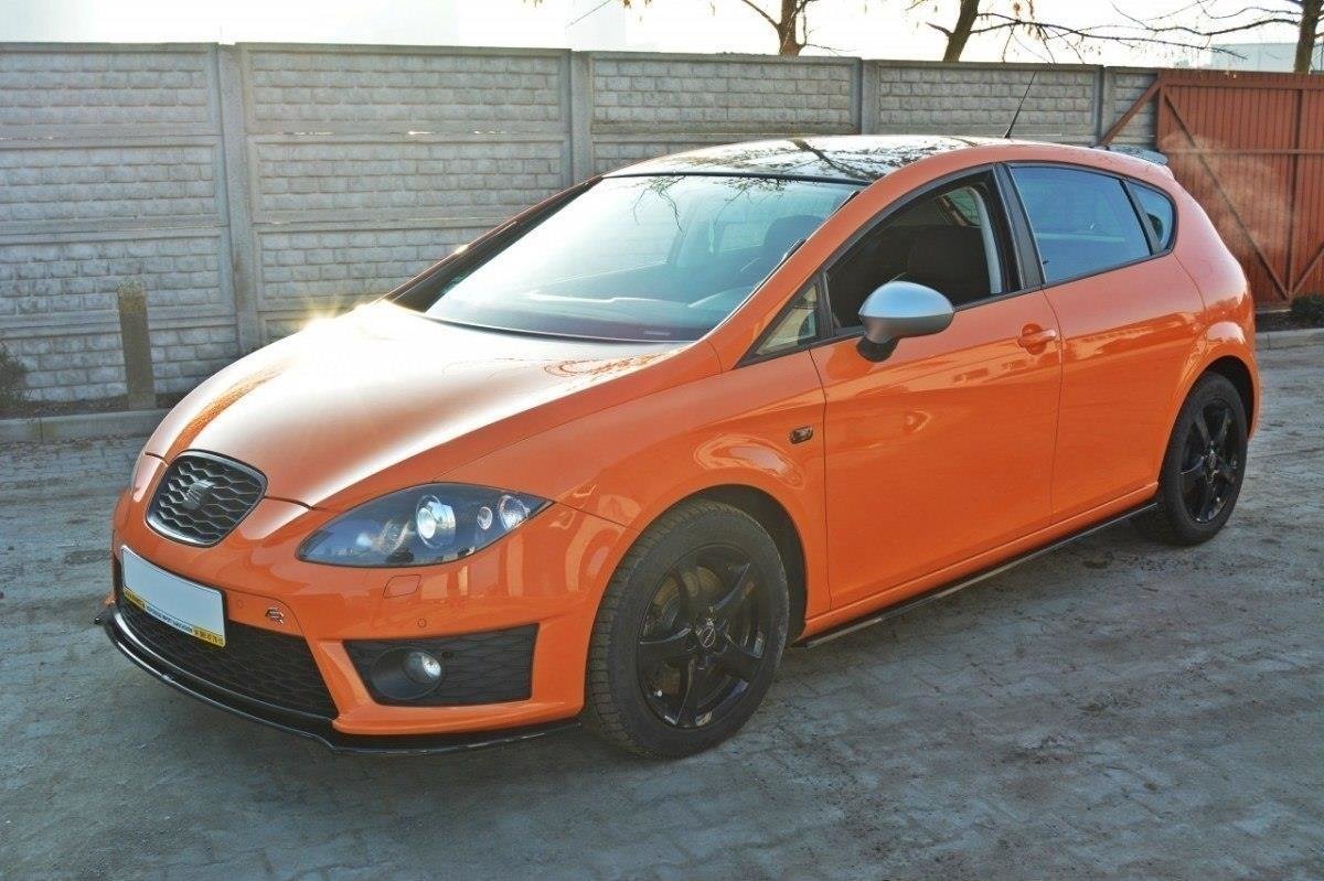 FRONT SPLITTER V.2 suitable for Seat LEON MK2 CUPRA / FR (FACELIFT)