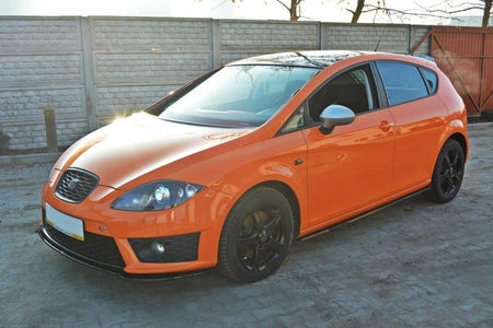 FRONT SPLITTER V.2 suitable for Seat LEON MK2 CUPRA / FR (FACELIFT)
