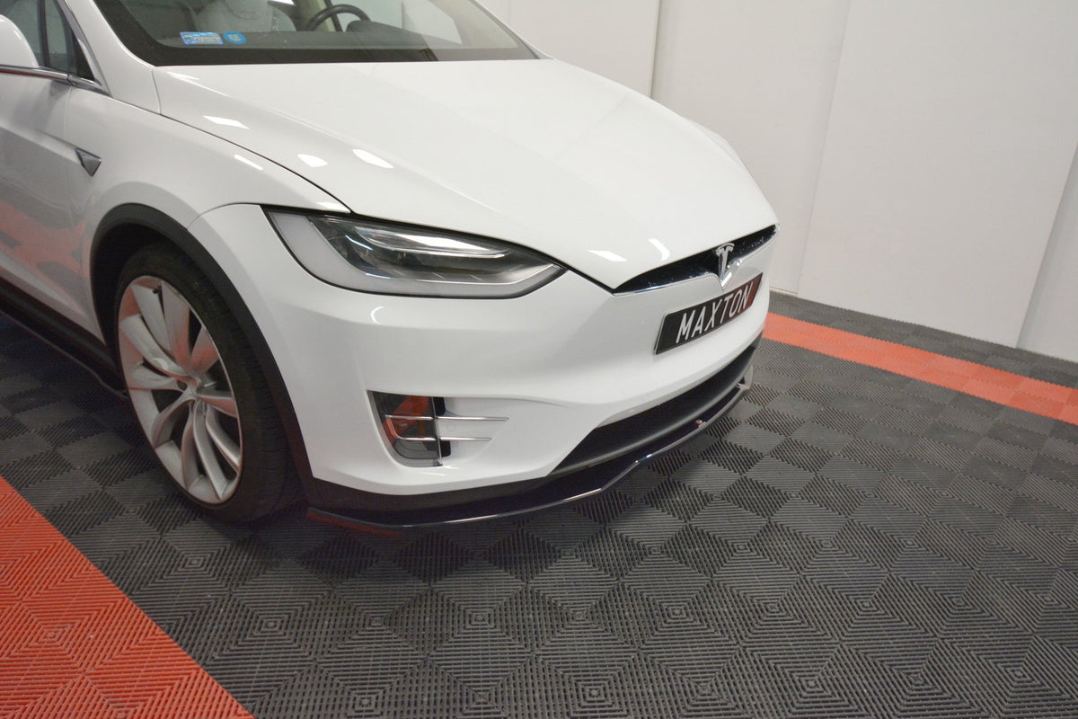 FRONT SPLITTER V.2 suitable for Tesla MODEL X