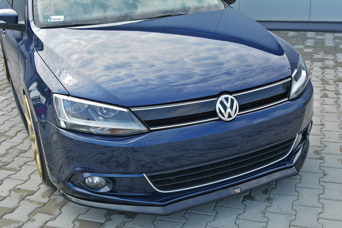 FRONT SPLITTER V.2 suitable for Volkswagen JETTA MK6 SEDAN PREFACE