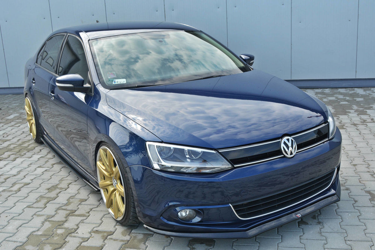 FRONT SPLITTER V.2 suitable for Volkswagen JETTA MK6 SEDAN PREFACE