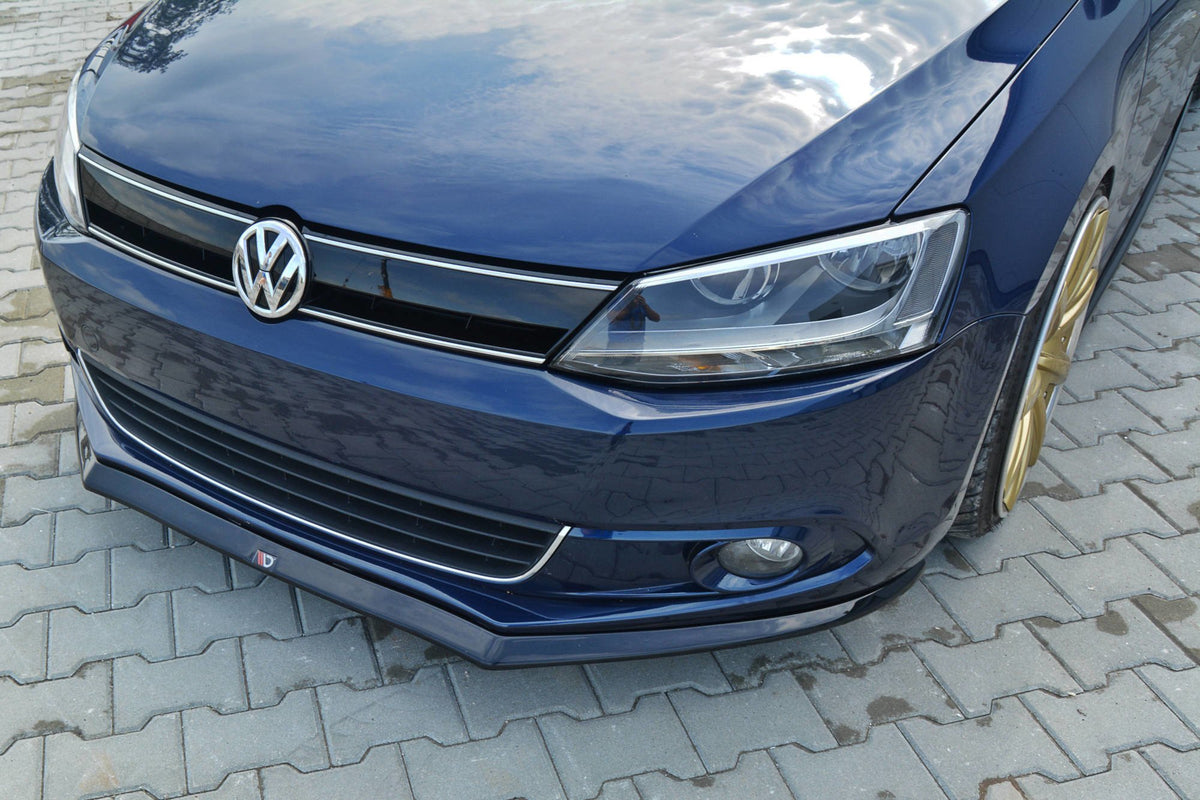 FRONT SPLITTER V.2 suitable for Volkswagen JETTA MK6 SEDAN PREFACE