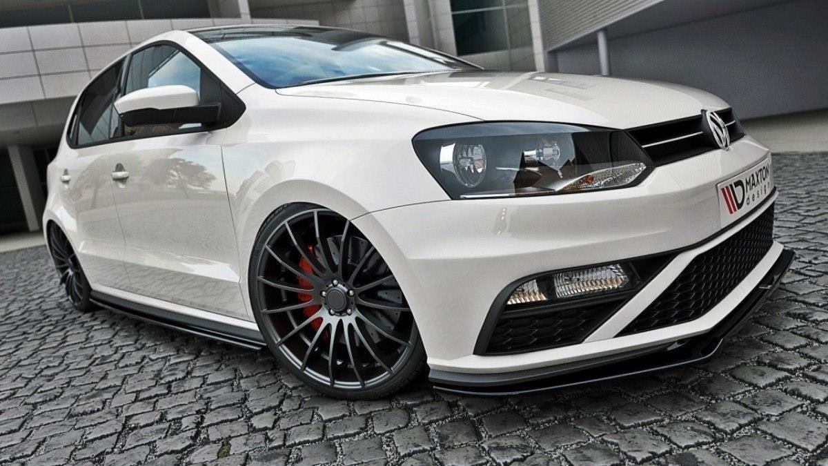 FRONT SPLITTER V.2 suitable for Volkswagen Polo GTI Mk5 Facelift