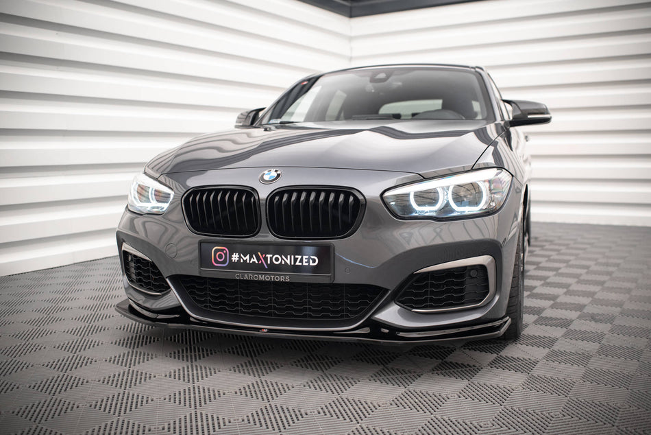 FRONT SPLITTER V.3 suitable for BMW 1 F20/F21 M-Power