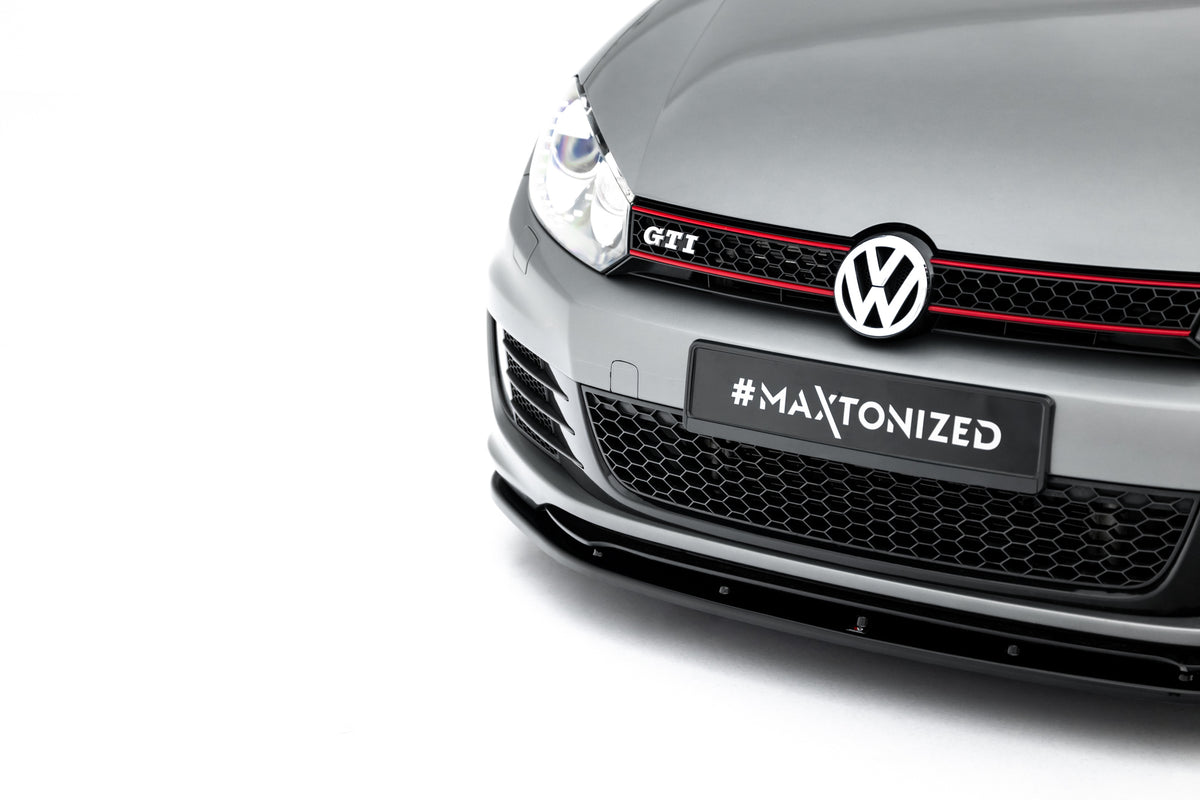 FRONT SPLITTER VER.2 suitable for VW GOLF VI (FOR GOLF GTI 35TH)