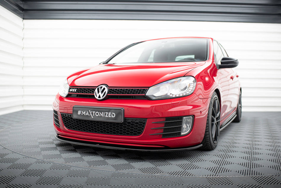 FRONT SPLITTER VER.2 suitable for VW GOLF VI GTI